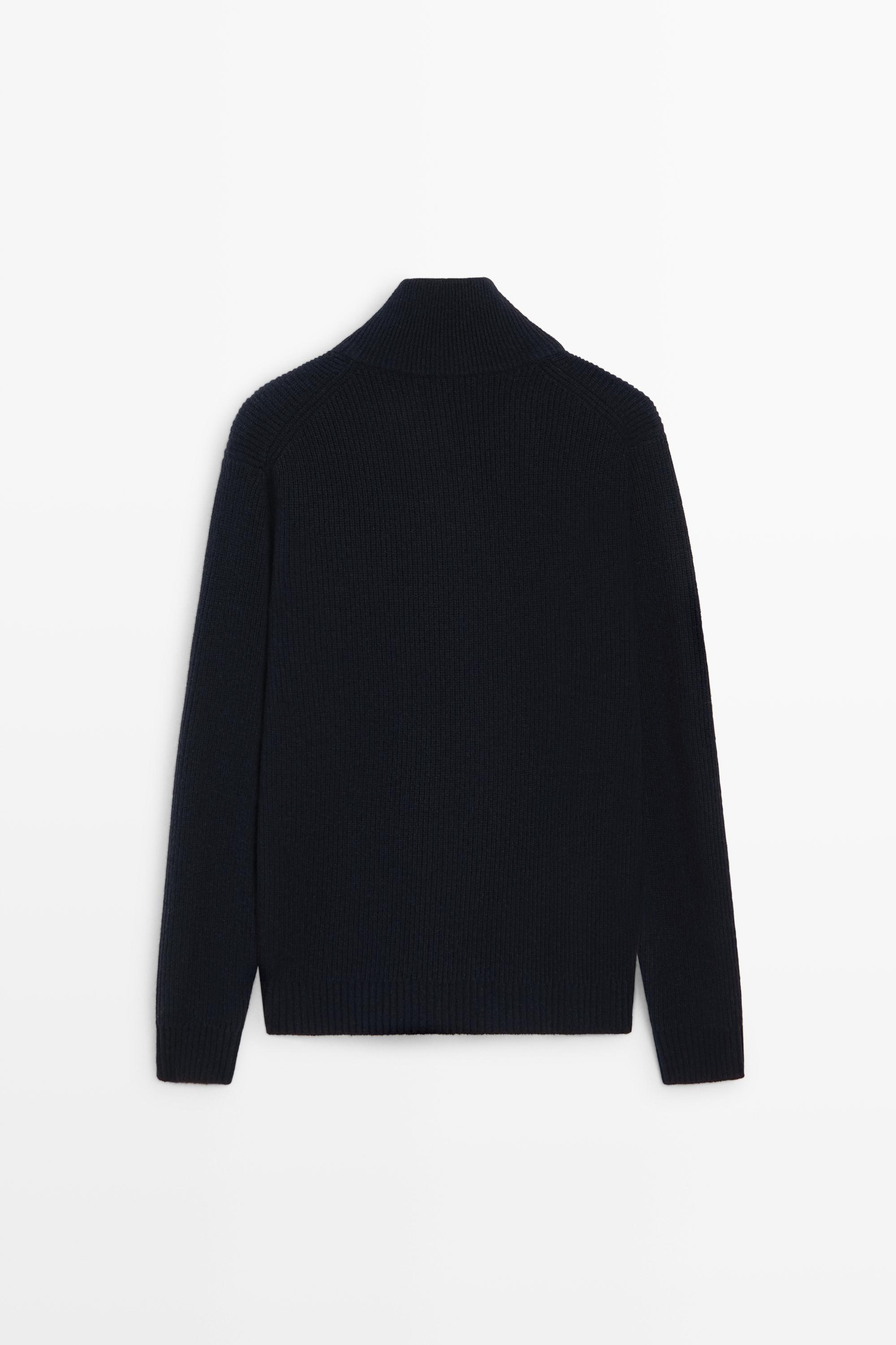 Cardigan en maille à boutons laine mélangée