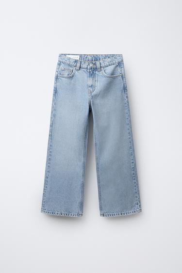 JEANS BOCA DE SINO - Azul da Zara
