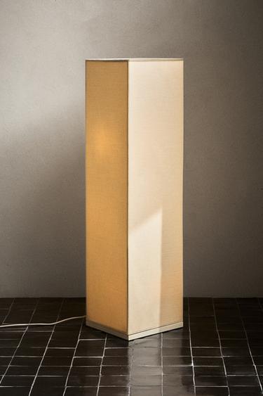 CUBE FLOOR LAMP - White by Zara