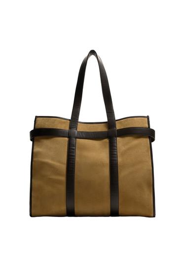 LEATHER TOTE BAG