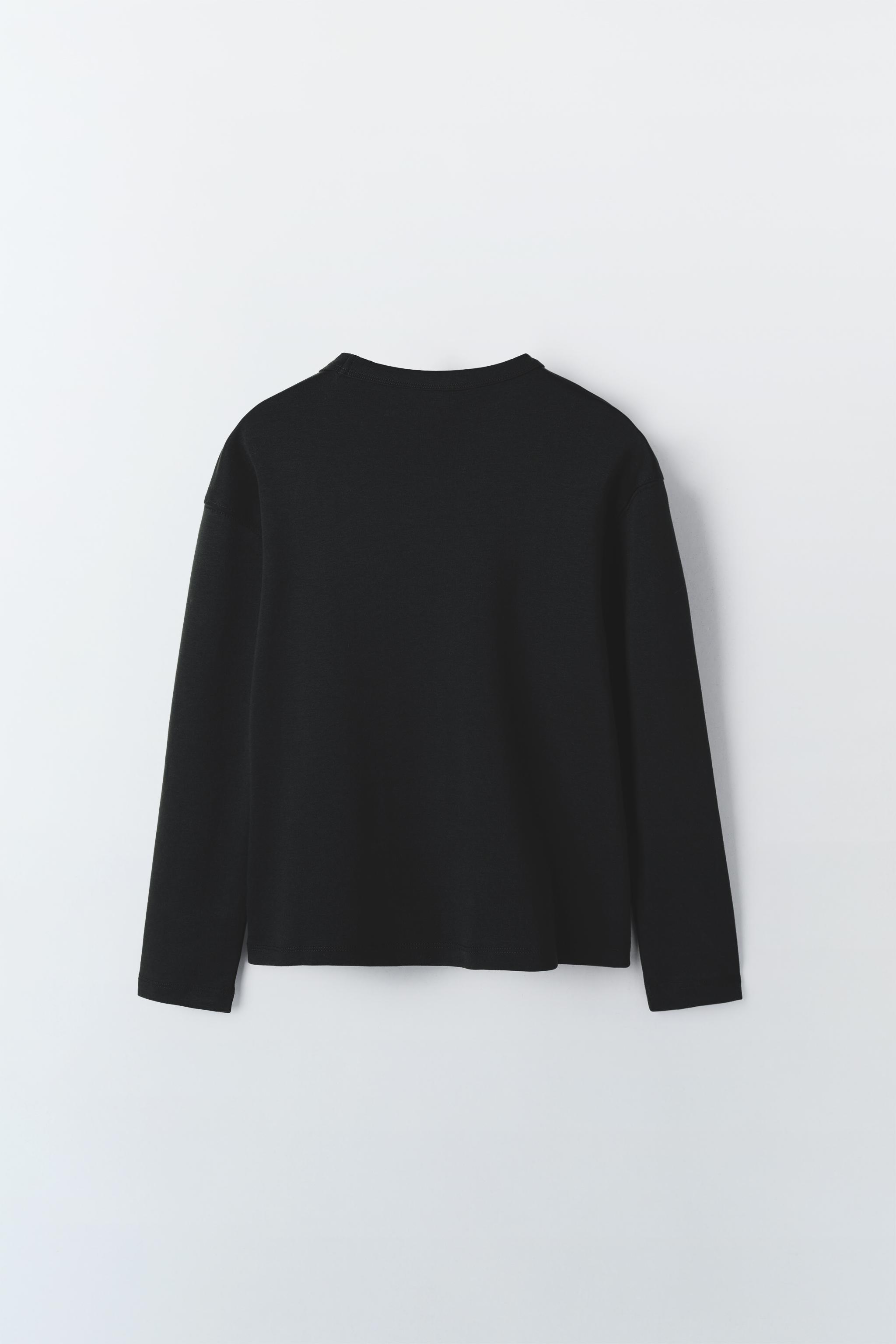 リミテッドエディション無地Tシャツ - ブラウン/モール | ZARA