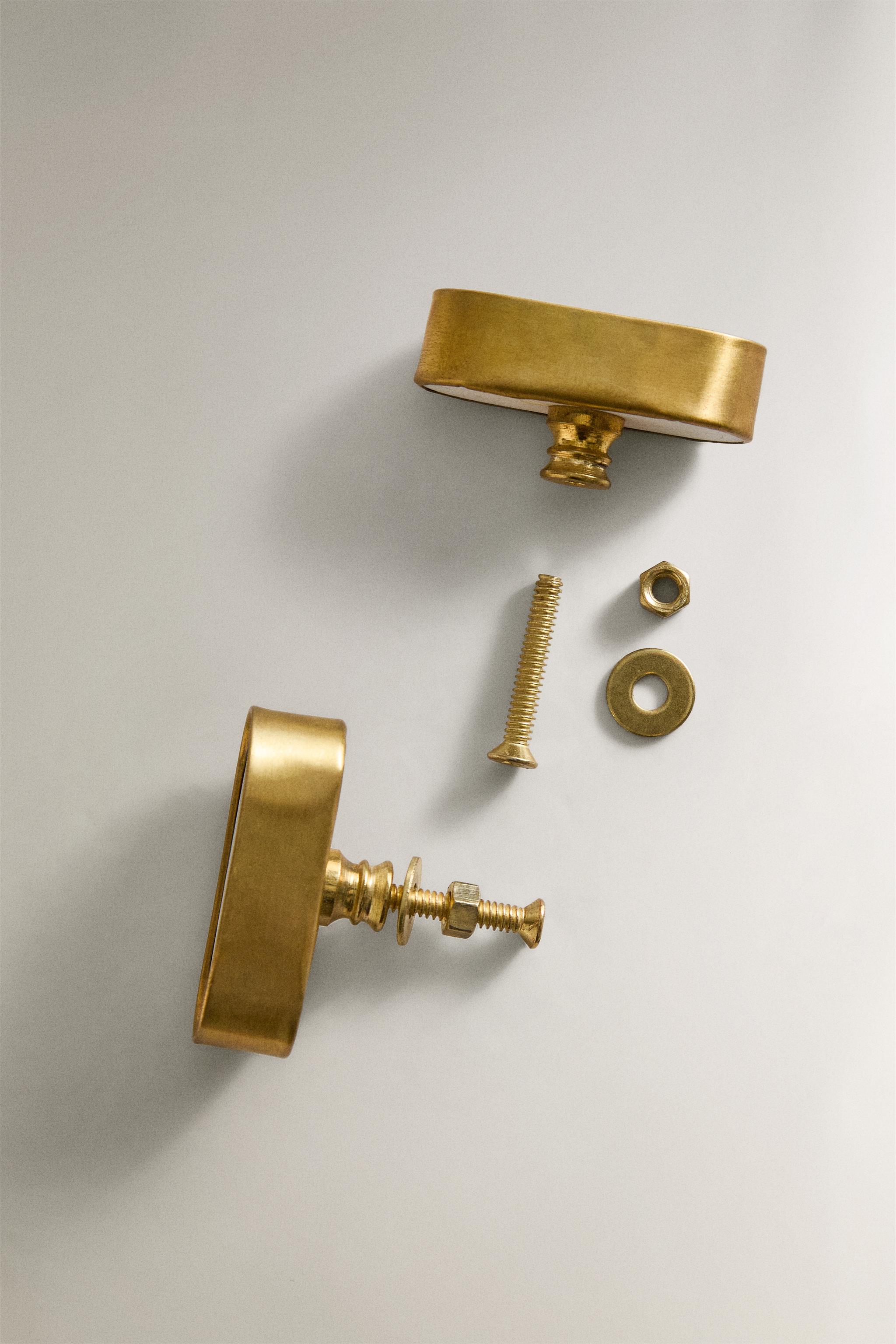 SET OF CONTRAST MARBLE KNOBS (SET OF 2)