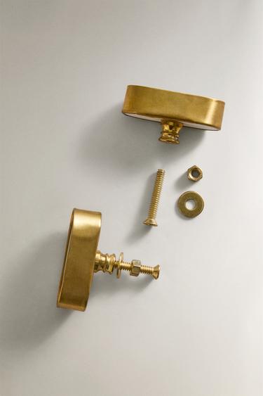 PACK OF CONTRAST MARBLE DOOR KNOBS (PACK OF 2) - White by Zara - Image 2