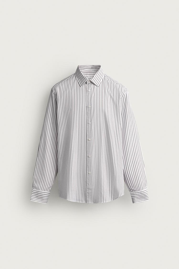STRIPED REGULAR FIT SHIRT