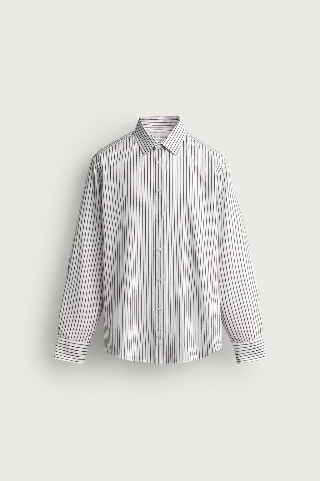 STRIPED REGULAR FIT SHIRT