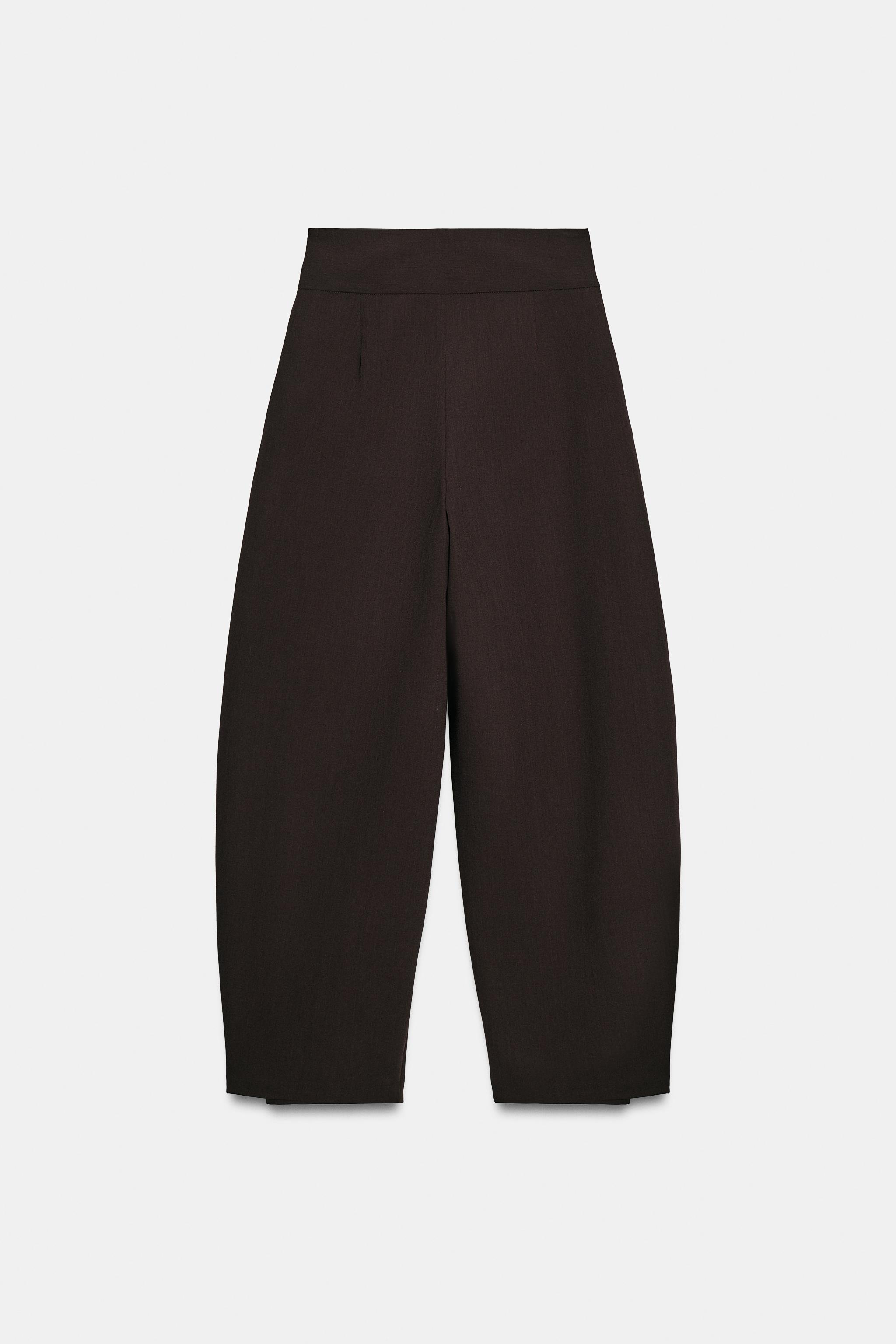 PANTALON BALLON À PLIS