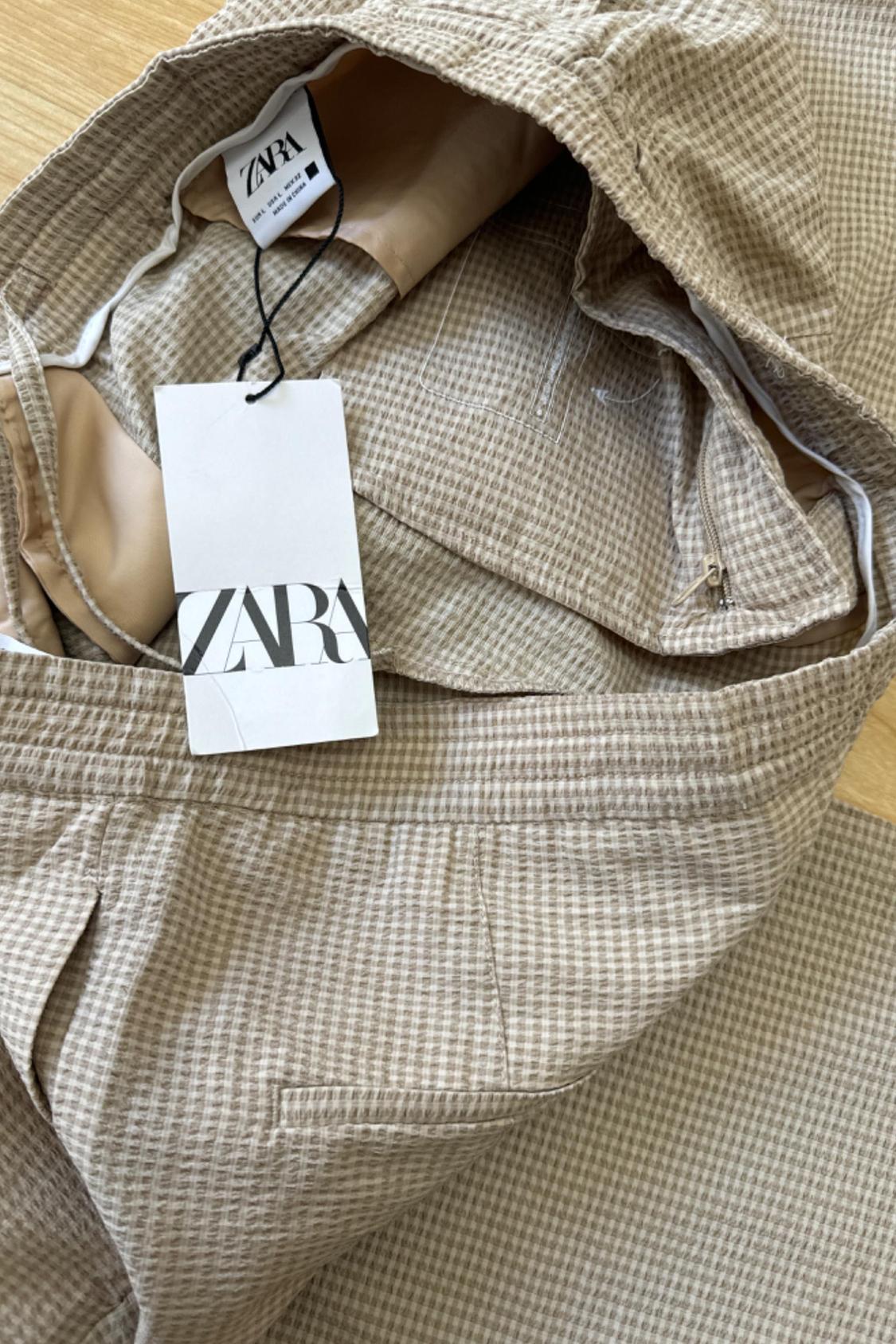 SEERSUCKER SUIT TROUSERS - Image 3