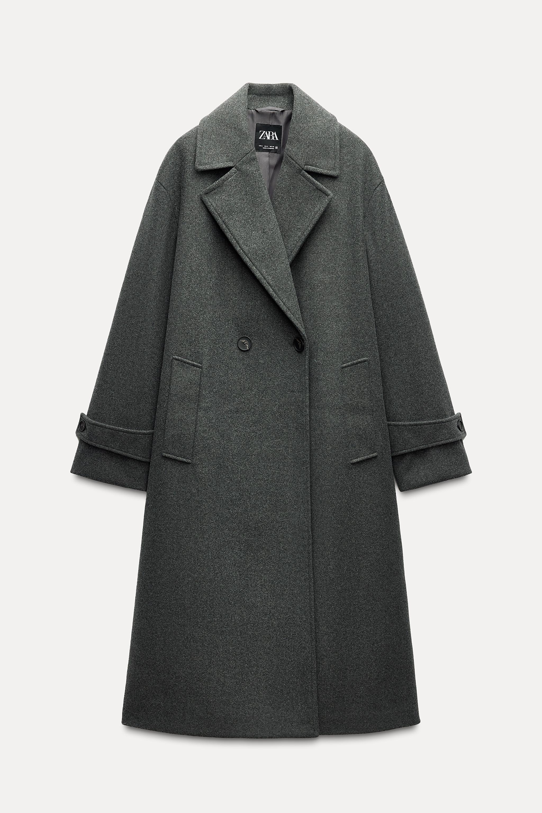 オーバーサイズ ソフトコート - ブラック | ZARA Japan / 日本