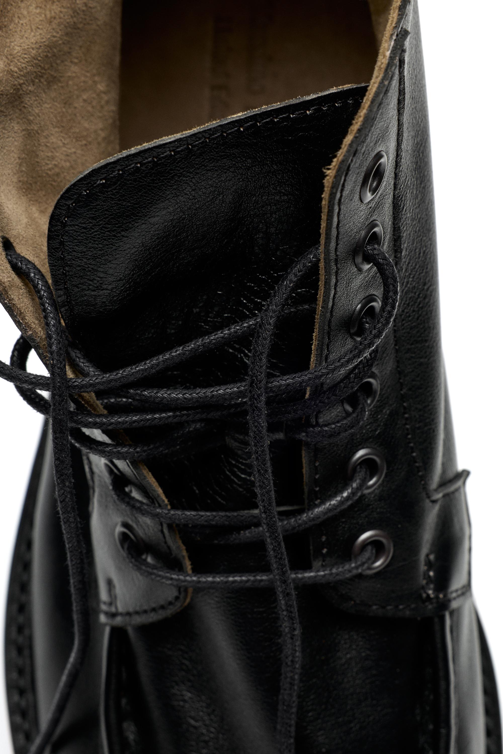 Bottines à lacets en cuir soft - LIMITED EDITION