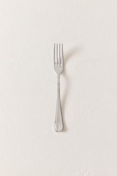 SHINY STEEL FORK - Steel by Zara
