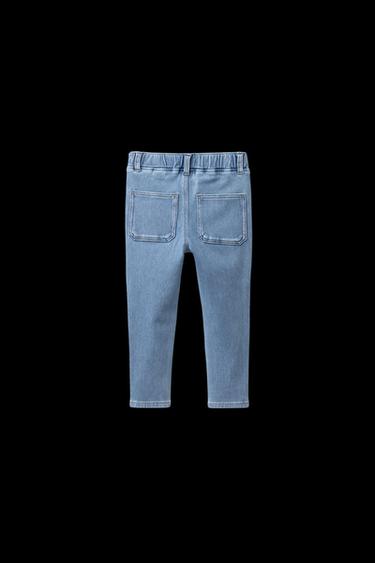 BASIC-DENIM-LEGGINGS - Hellblau von Zara