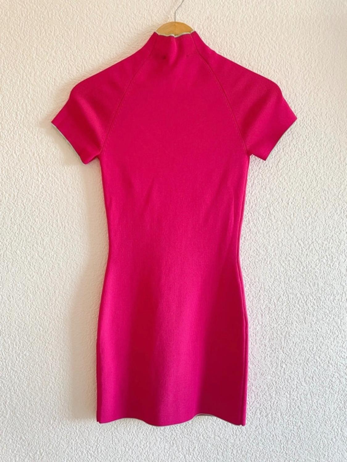 KNIT DRESS WITH BOWS - Image 2