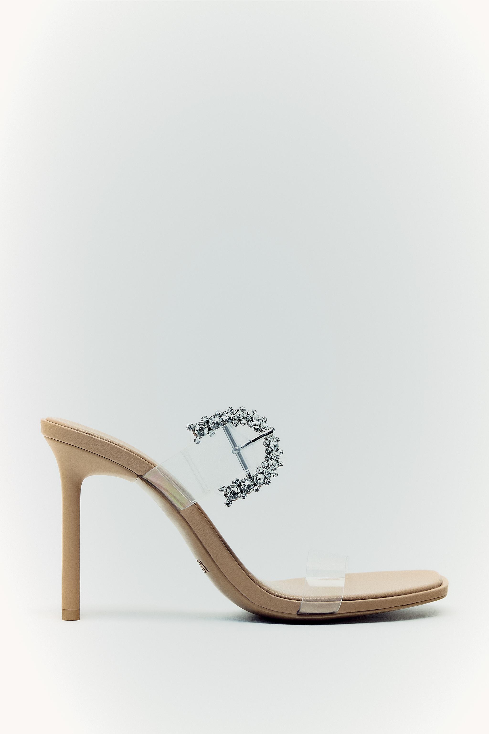 Zara sale perspex mules