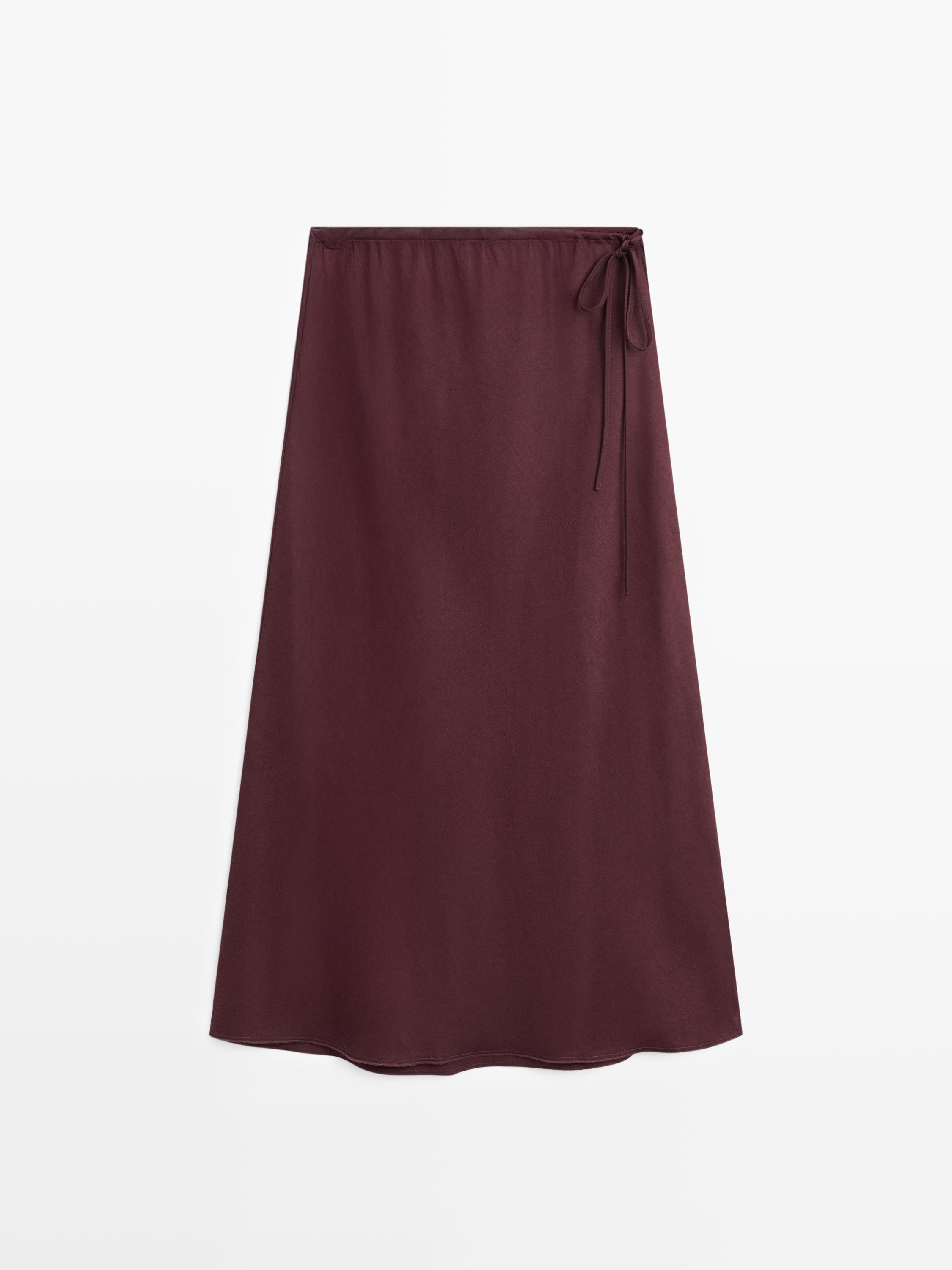 Jupe midi paréo