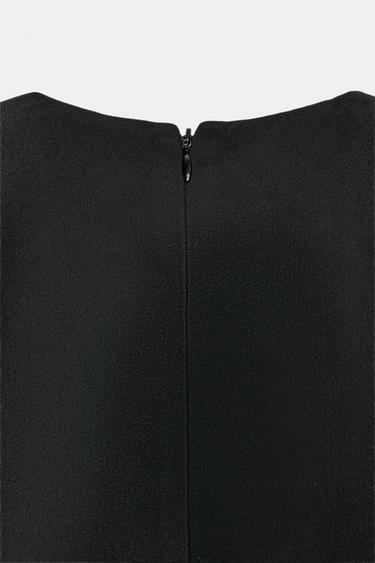 ZW COLLECTION SHORT DRESS - Black by Zara - Image 3