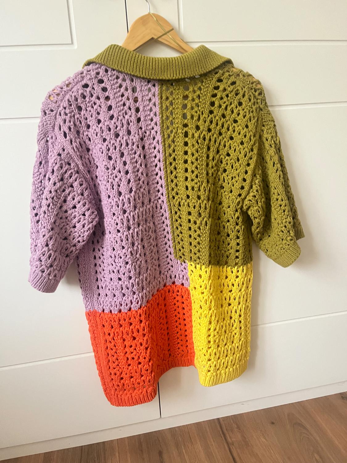 OVERSIZE POLO SWEATER - Image 2