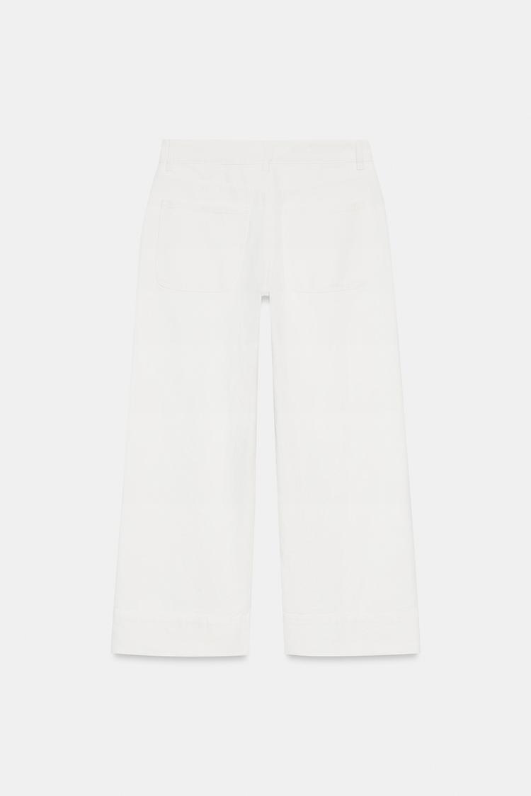 Jeans culotte de tiro alto Z1975 8
