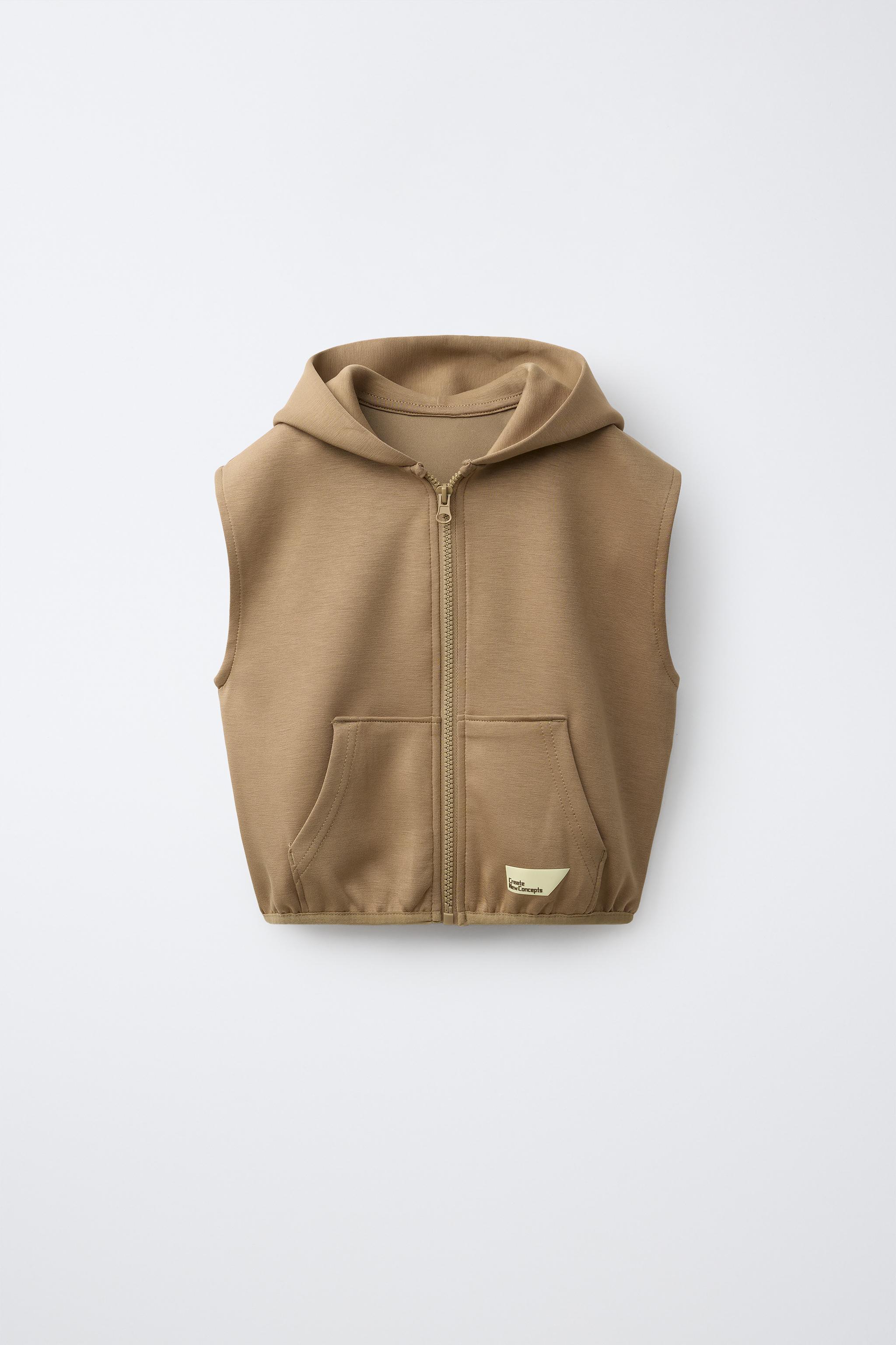 Детские худи Zara INTERLOCK VEST — фото 2