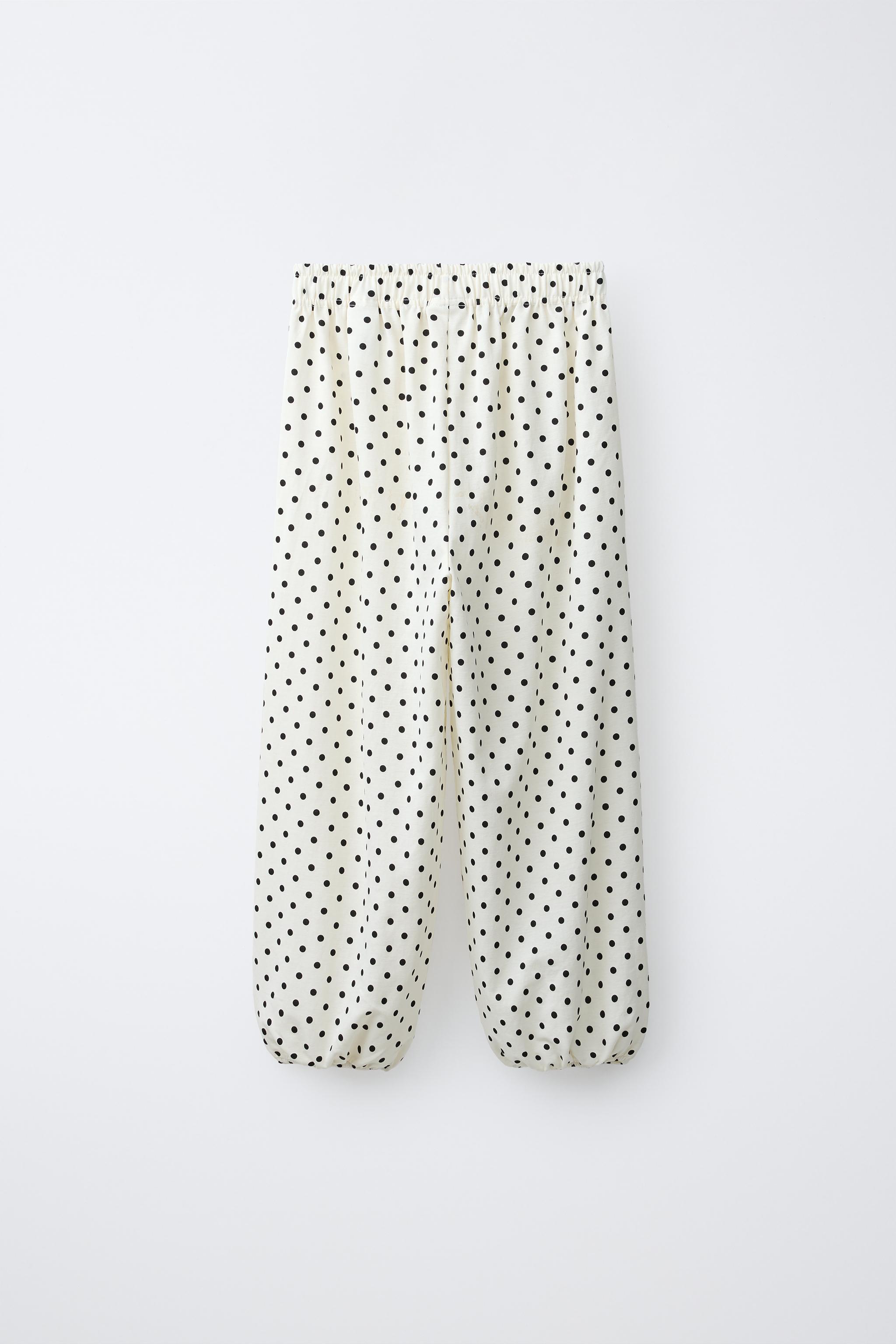 BALLOON TROUSERS — Ecru