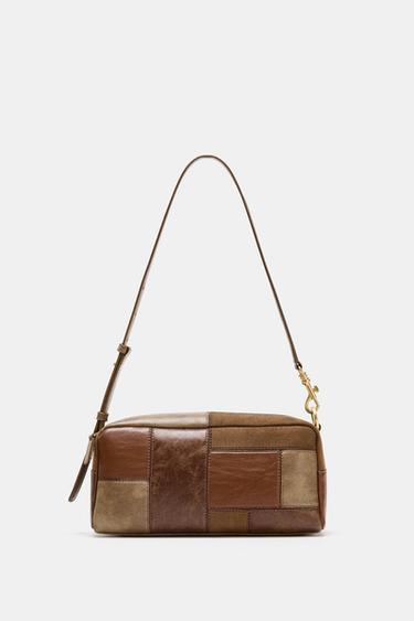 BOLSO DE HOMBRO PATCHWORK - Multicolor de Zara