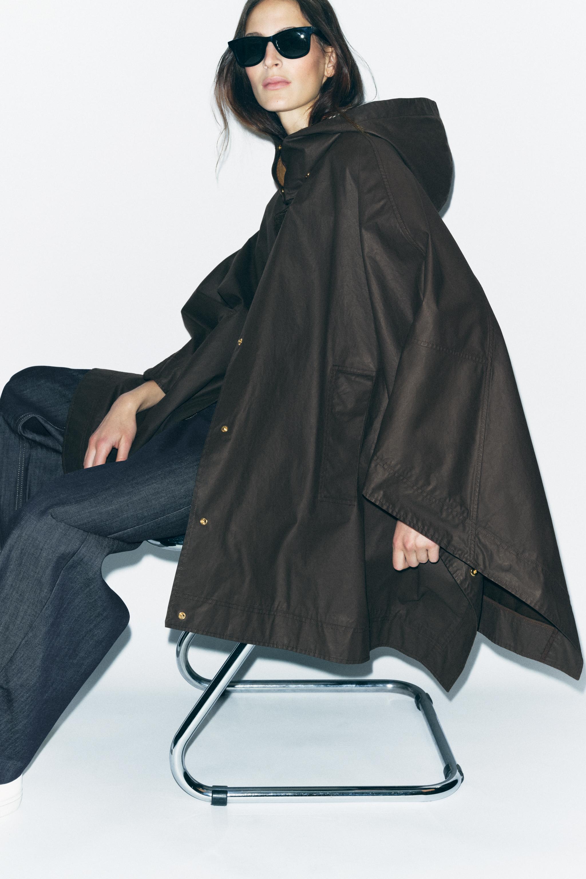 ZW COLLECTION ワックス加工ケープ コーデュロイカラー ZW COLLECTION ワックス加工ケープ コーデュロイカラー