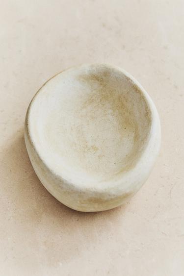 STONE EFFECT BATHROOM SOAP DISH — Beige 1