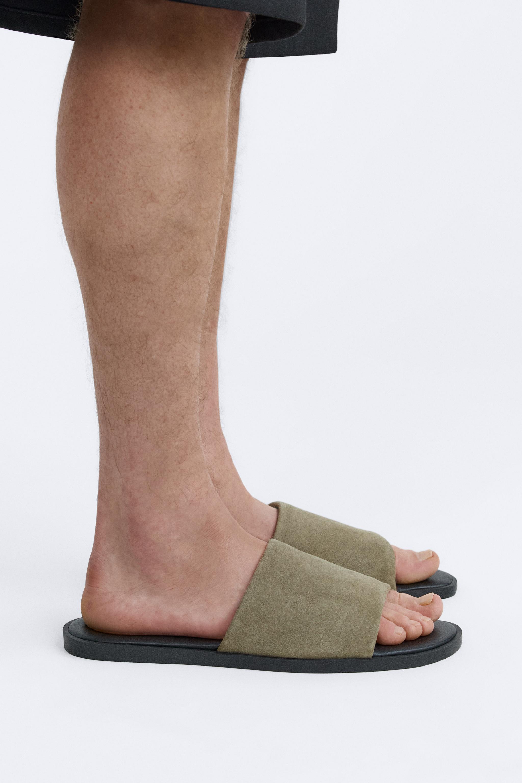 SUEDE SANDALS - Multi-color | ZARA Canada