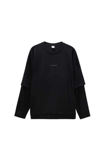 CONTRAST SWEATSHIRT