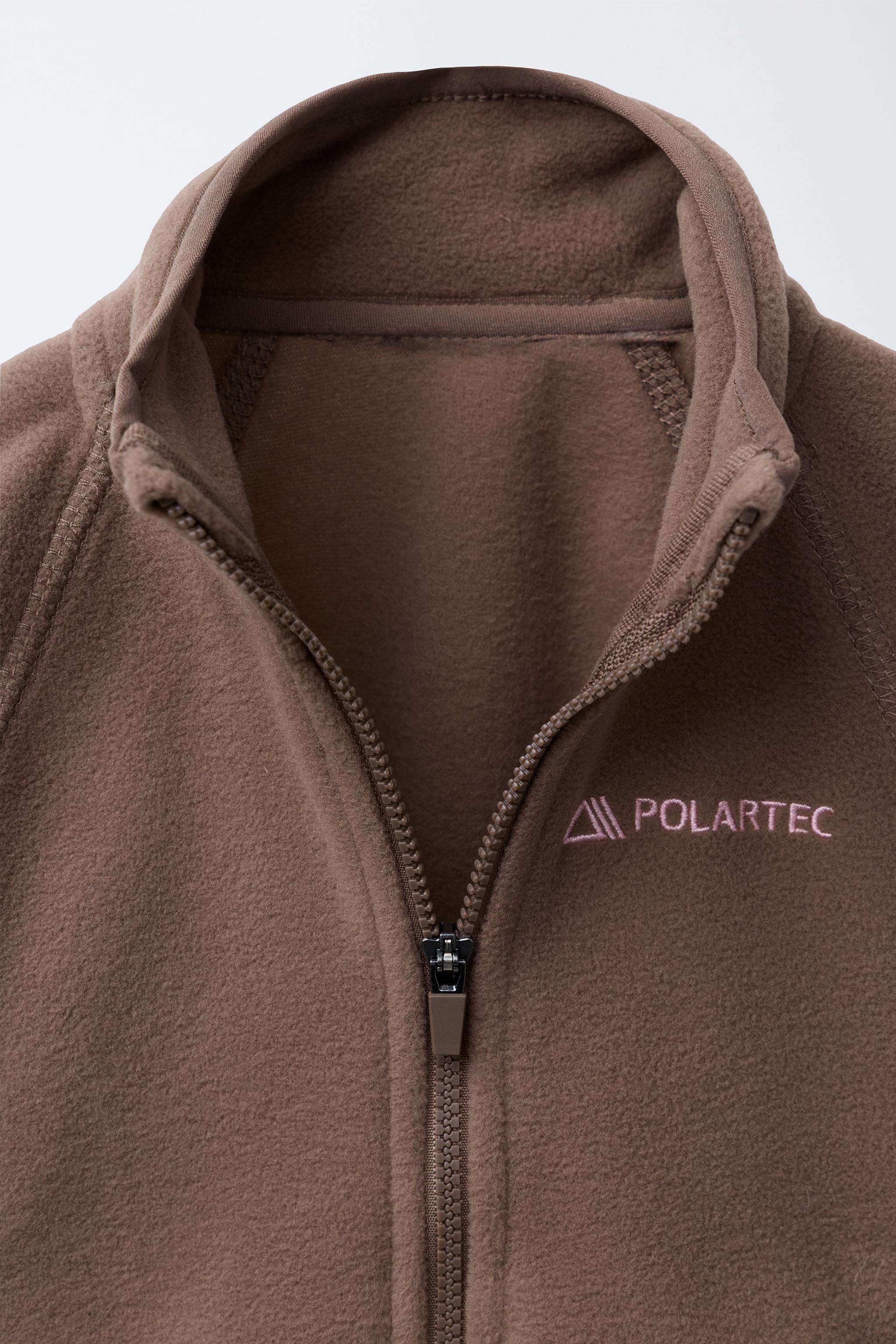 POLARTEC ® SKI COLLECTION FLEECE JACKET - Brown | ZARA United States