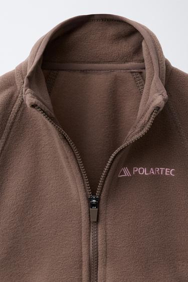 POLARTEC ® SKI COLLECTION FLEECE JACKET - Brown by Zara - Image 2