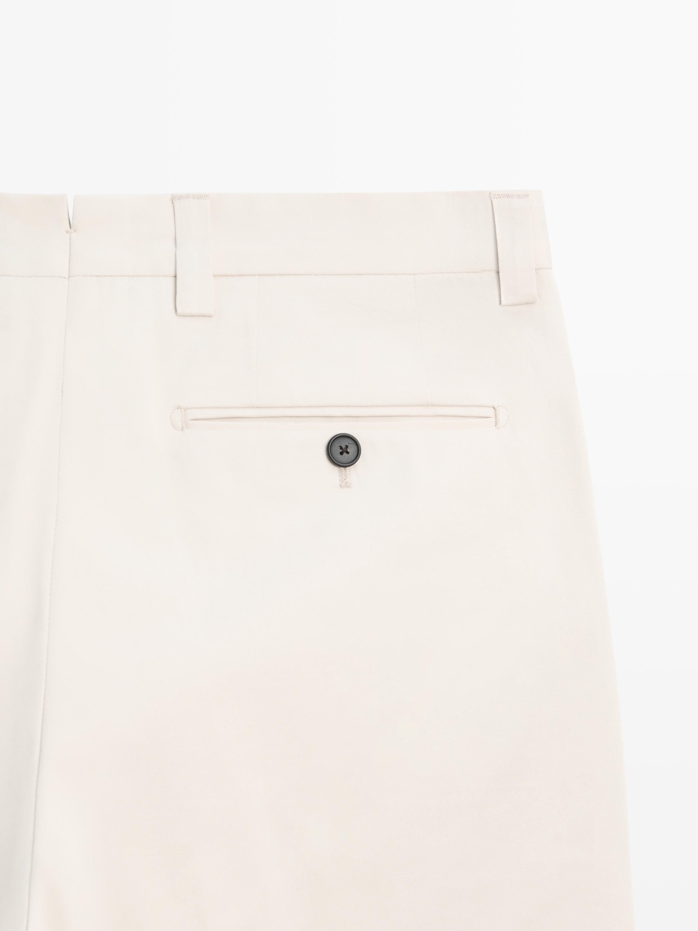 Pantalon barrel fit tailoring