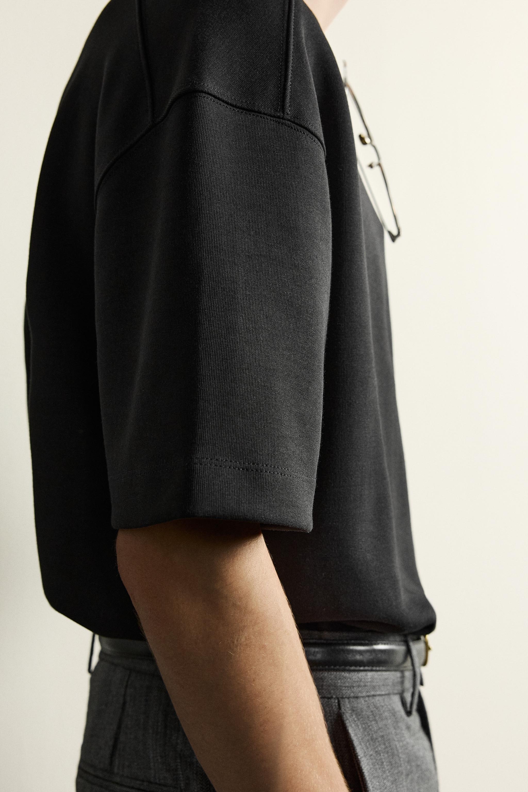RELAXED FIT INTERLOCK SWEATSHIRT