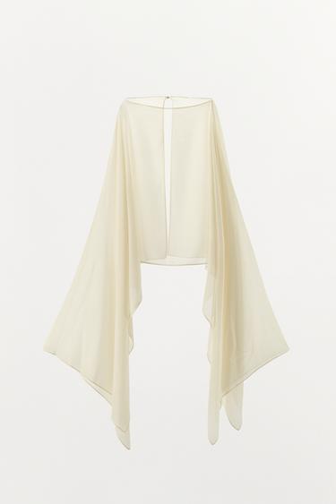 CAPA GEORGETTE - Crudo de Zara