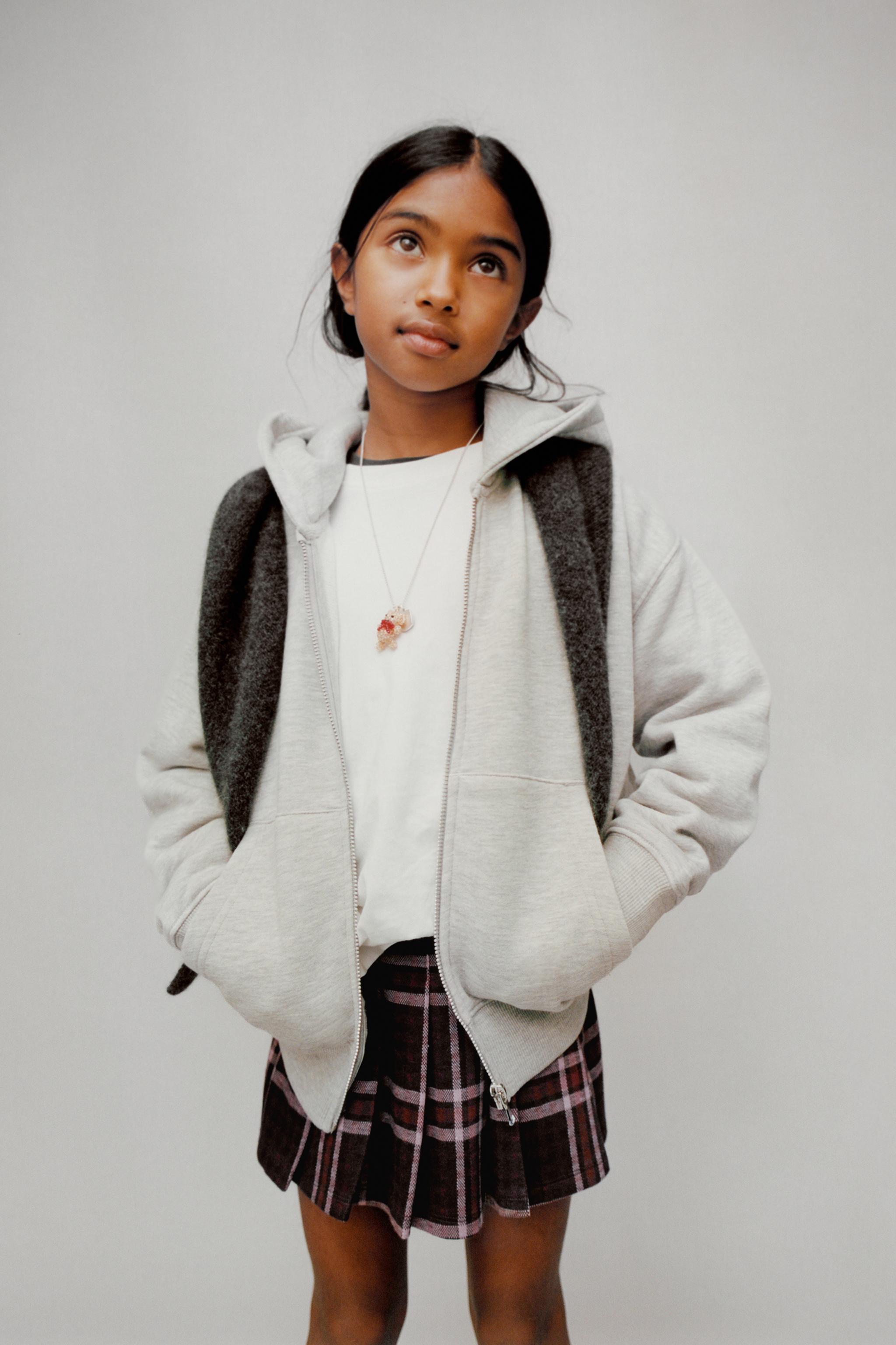 PLAID BOX PLEAT SKORT