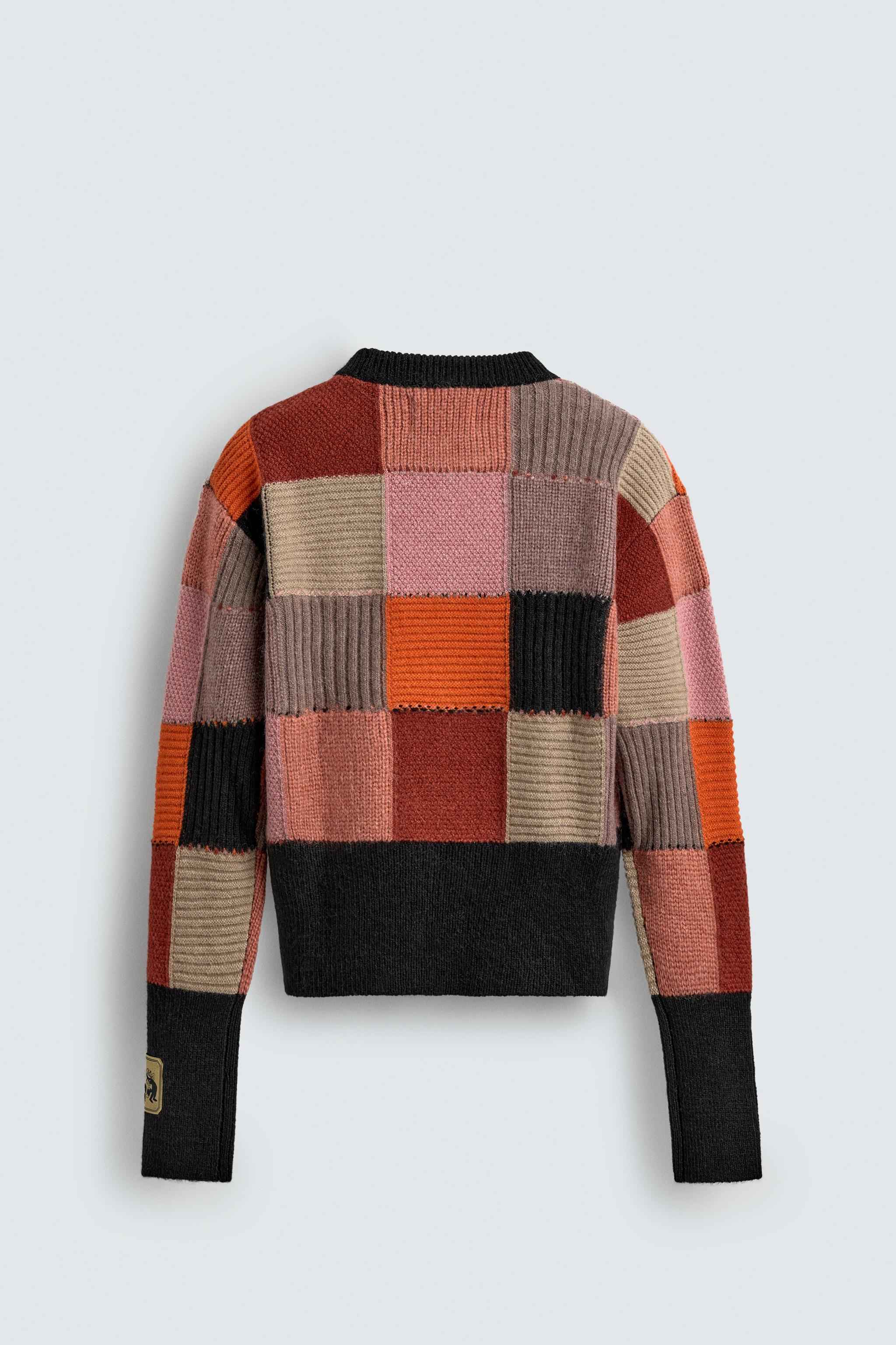 PATCHWORK JUMPER HARRY LAMBERT FOR ZARA X DISNEY