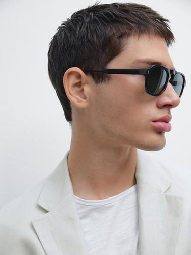 Zara 100% linen suit blazer - Light beige