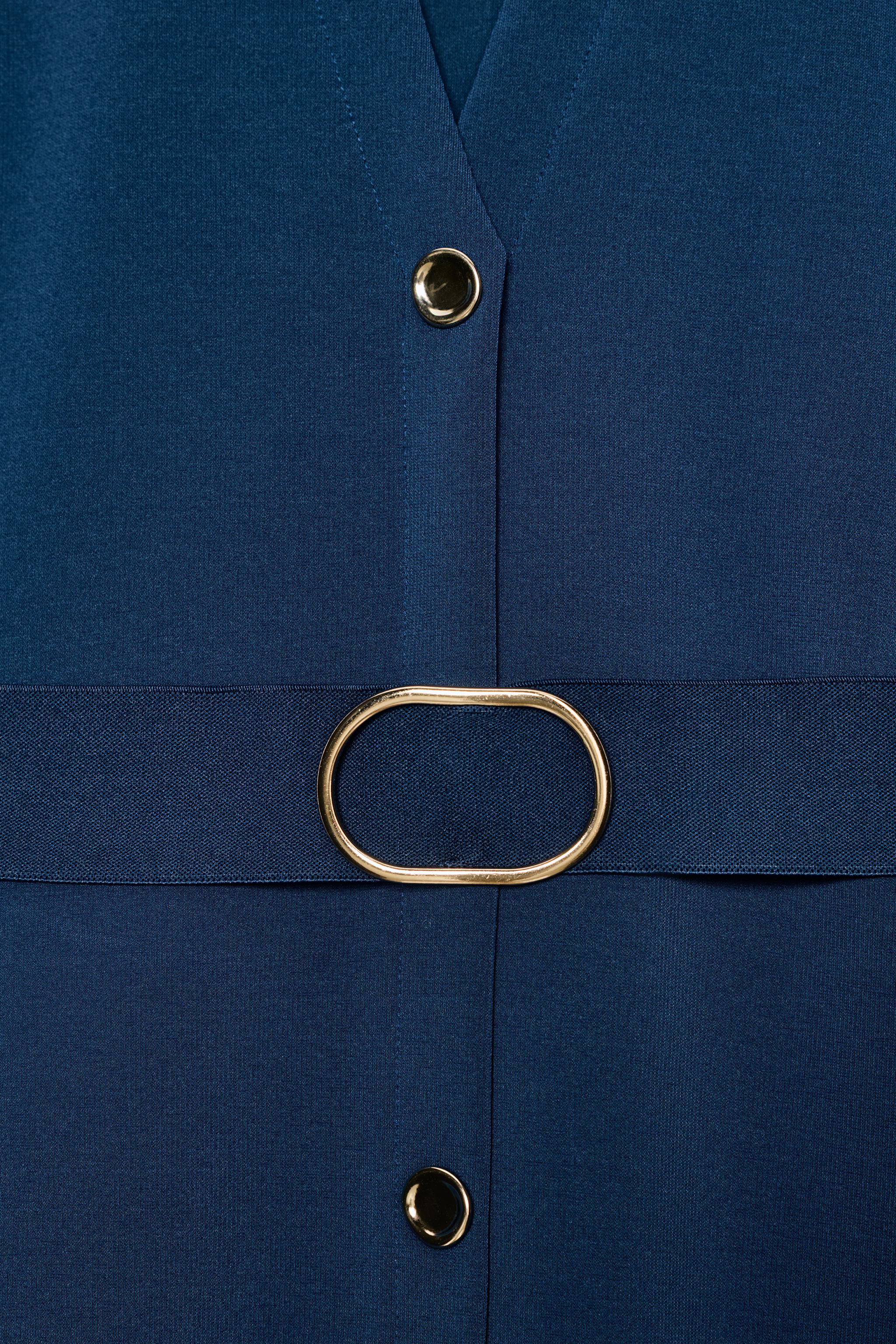 ROBE MI-LONGUE STRETCH CEINTURE