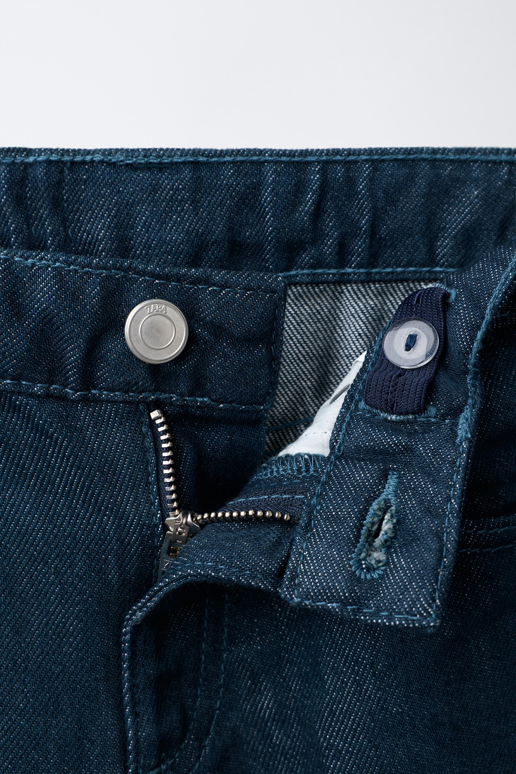 JEAN WIDE LEG POCHES CŒUR