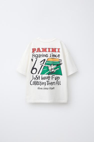 PANINI © PRINT T-SHIRT - White by Zara