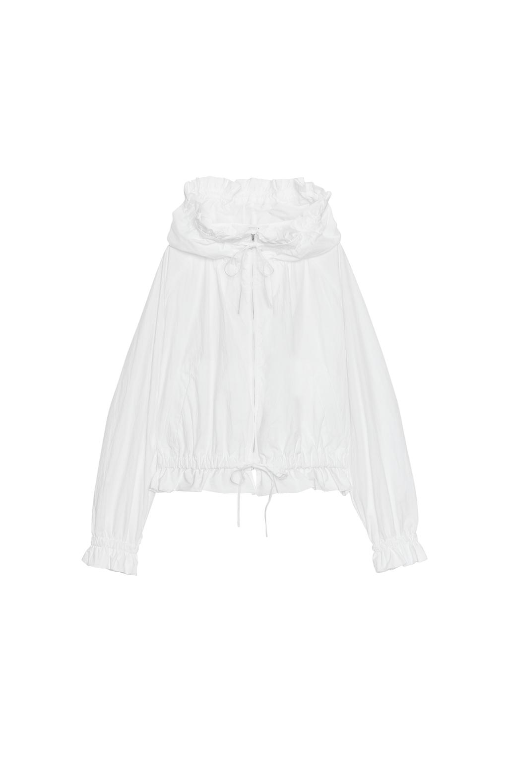 RUFFLED ZIP-UP JACKET - image 3