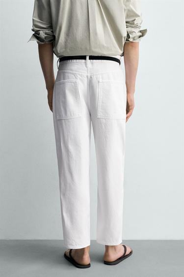 JEAN TAPERED WIDE FIT - Blanc de Zara - Image 2