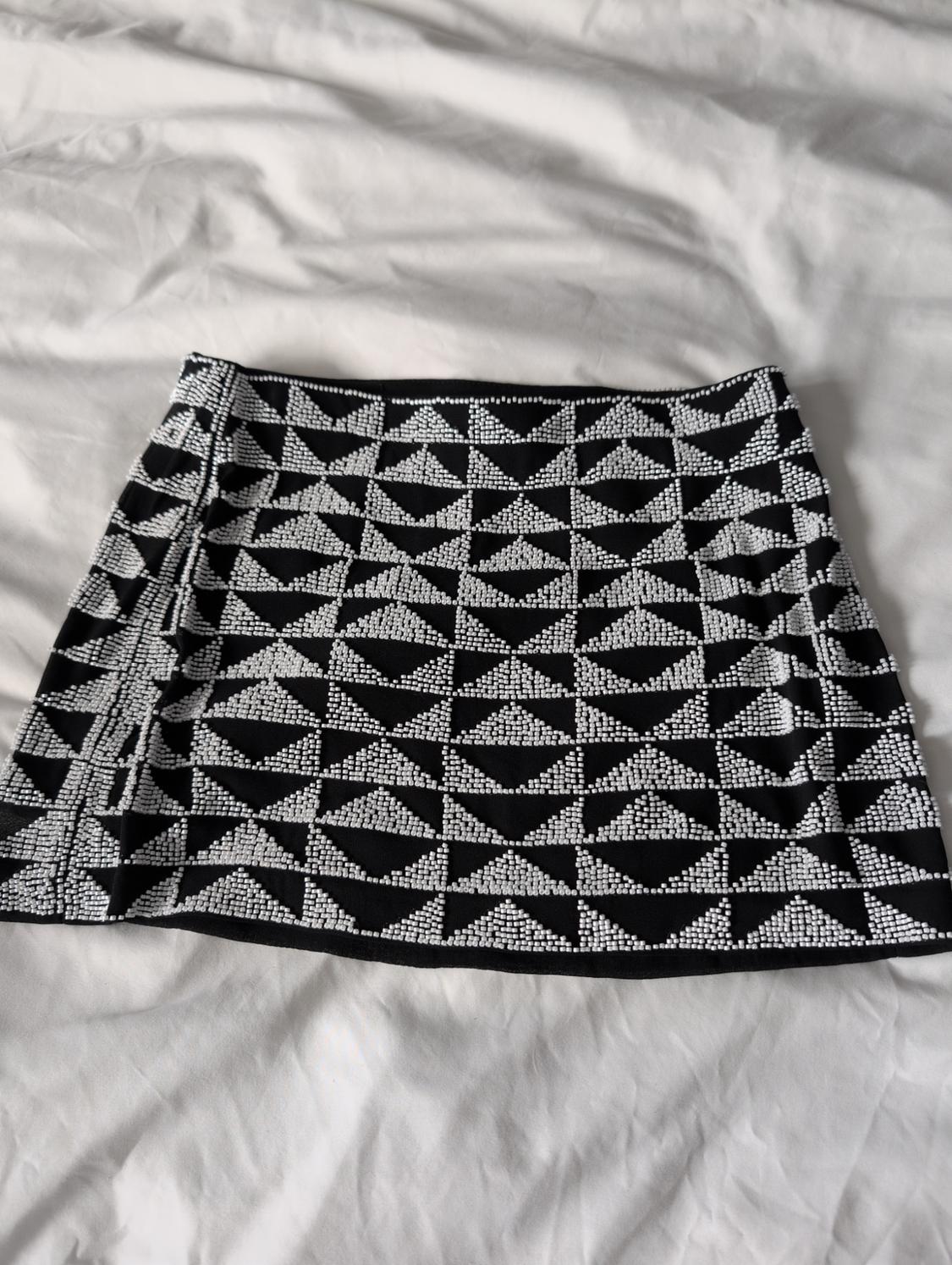FALDA MINI ABALORIOS