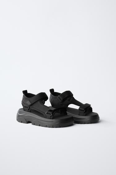 TECHNICAL SANDALS - Black by Zara - Image 1