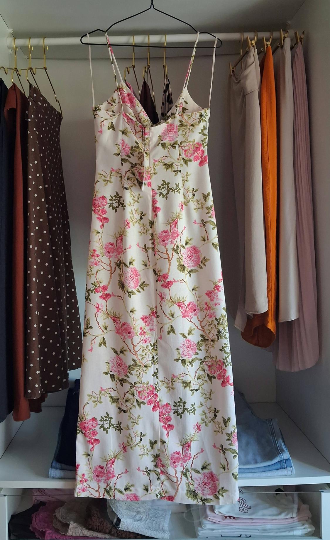 FLORAL PRINT MIDI DRESS - Image 2