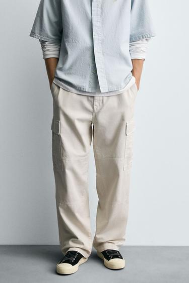 PANTALÓN CARGO STRAIGHT FIT - Piedra de Zara