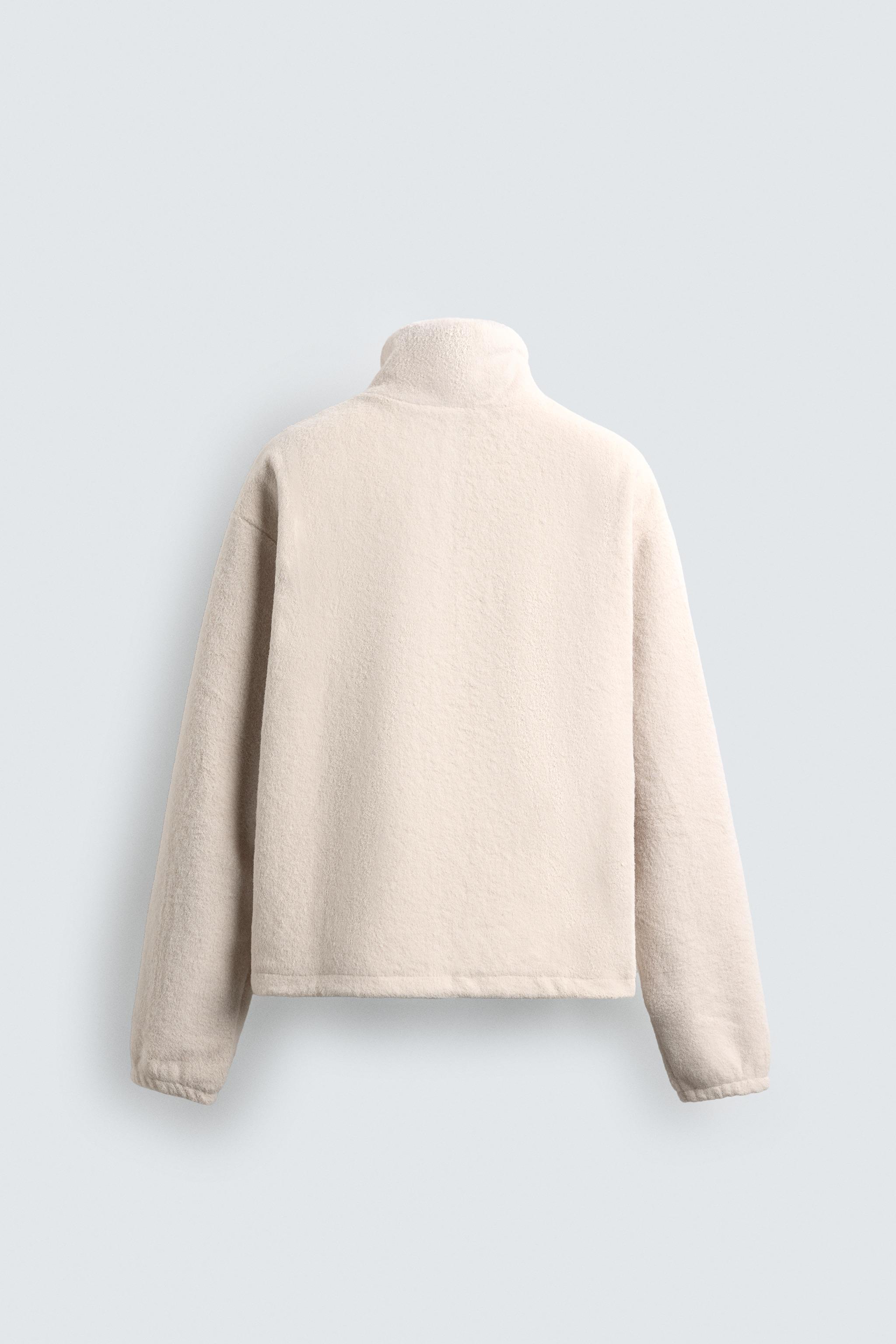 FLEECE QUARTER-ZIP SWEATSHIRT