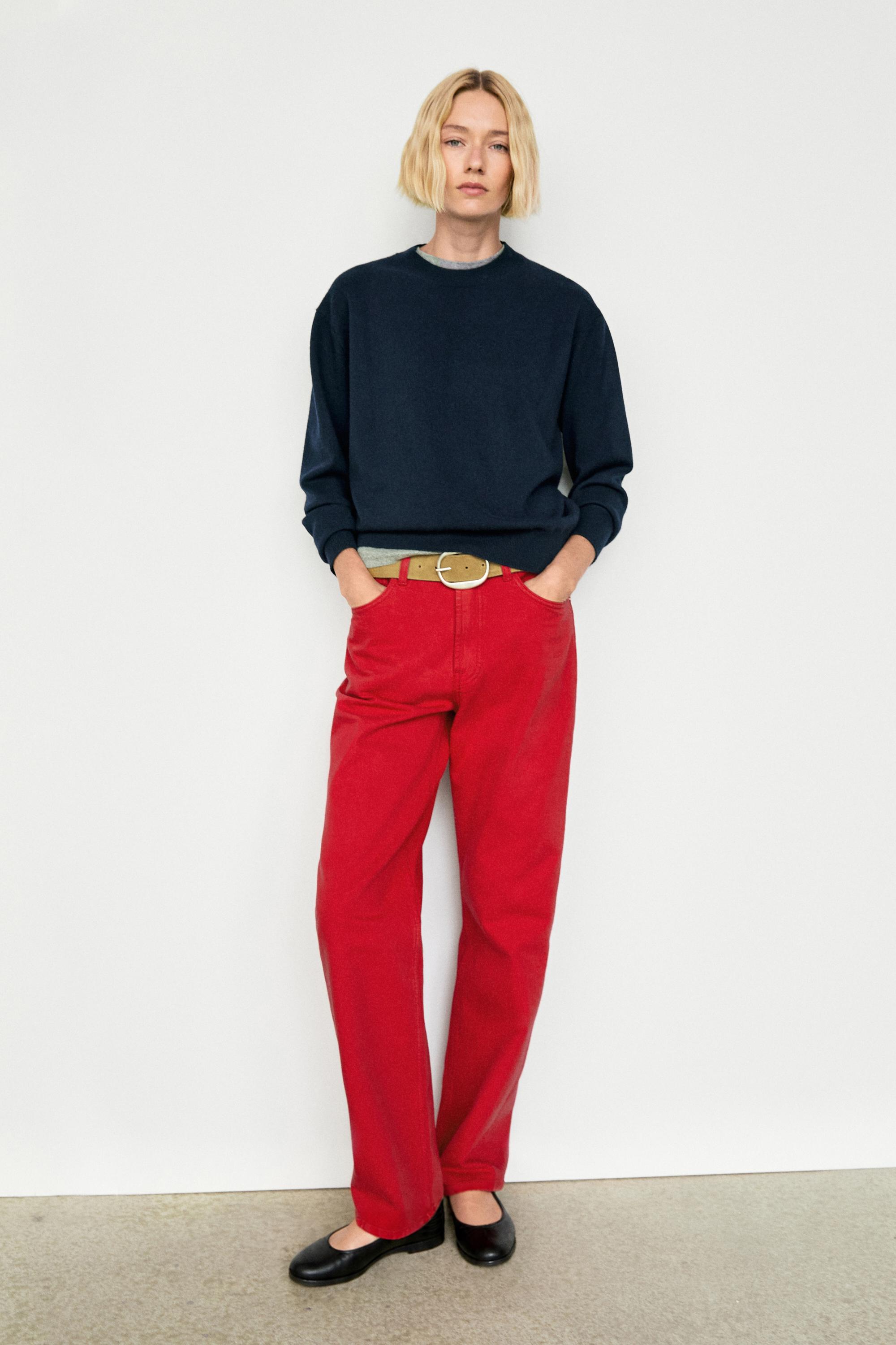 Pull manches longues 100 % cachemire