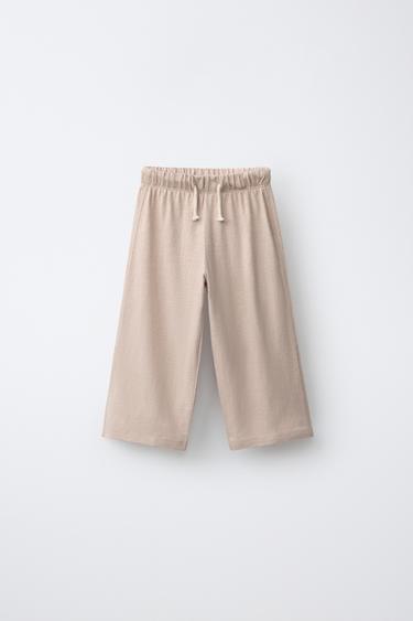 Zara BASIC PANTS - taupe brown
