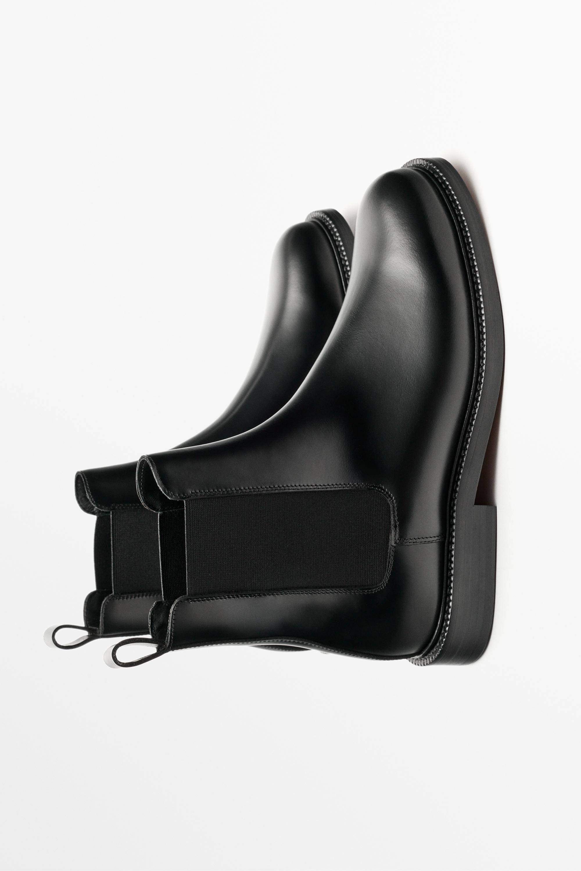 Bottines chelsea en cuir