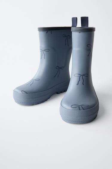 BOW WELLIES - Blue by Zara - Image 2